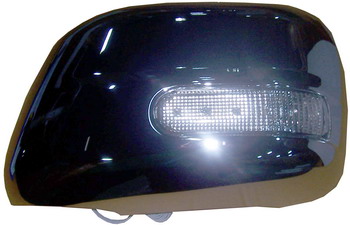 DOOR MIRROR COVER CHROME LH